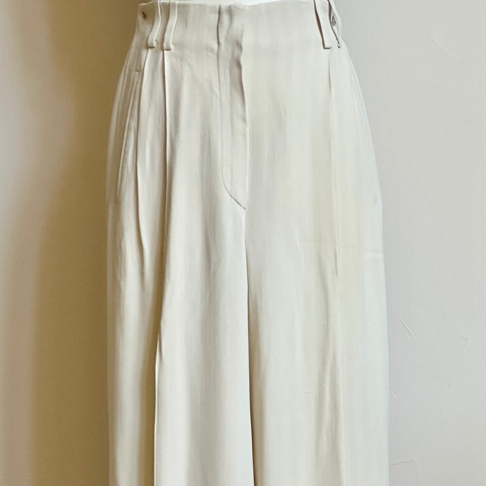 Armani Vintage High Waisted Wide Leg Pants